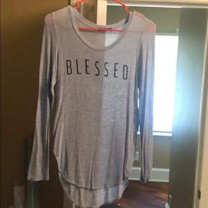 ‘BLESSED’ Long Sleeve shirt.